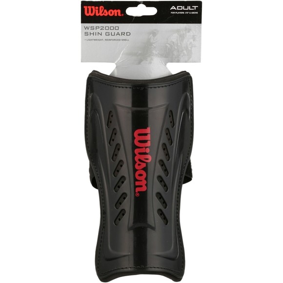 Wilson Black Youth Soccer Shin Guards WSP2000 - Picture 2 of 3
